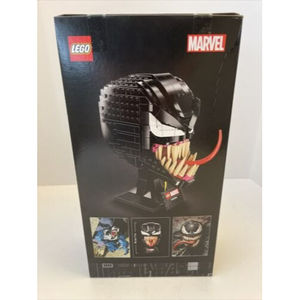 Lego Venom Helmet 76187 Marvel Head Stand 565 pcs Collector Display Set NIB